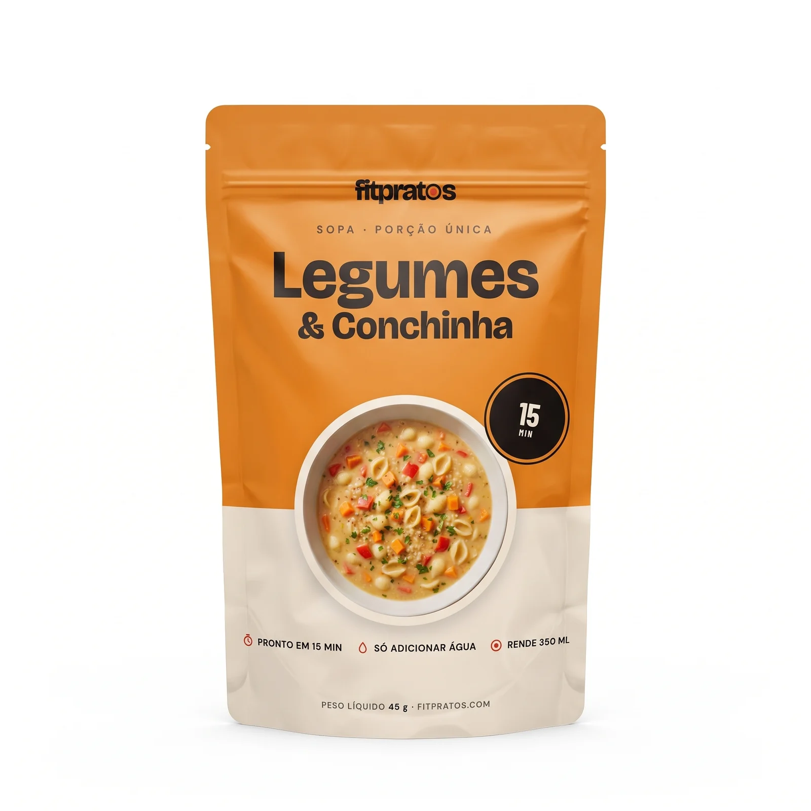 Sopa de Legumes com Conchinha