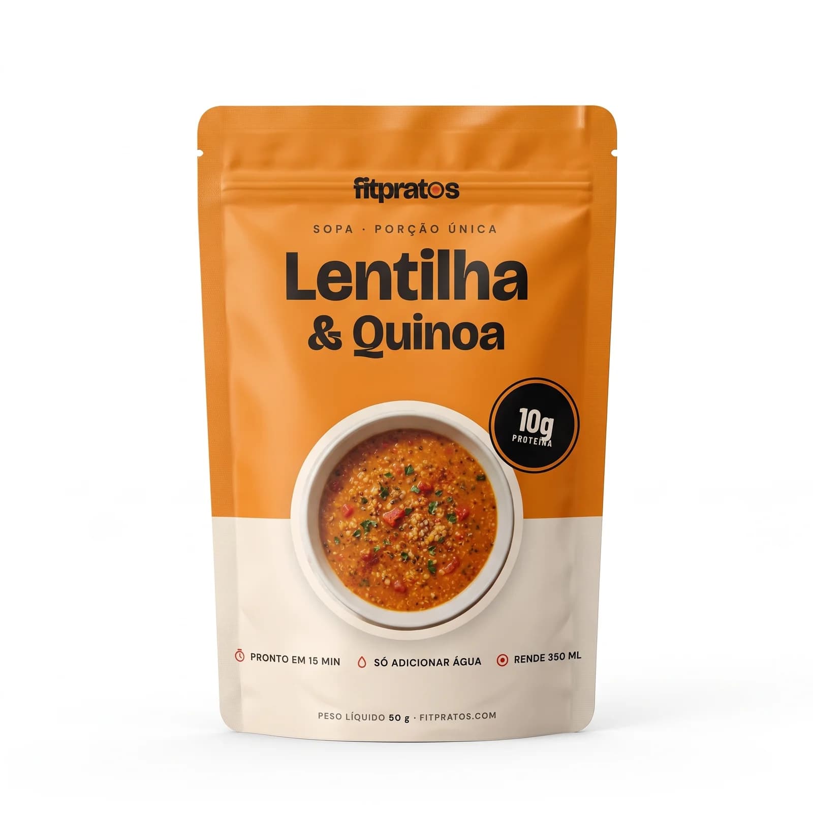 Sopa de Lentilha & Quinoa