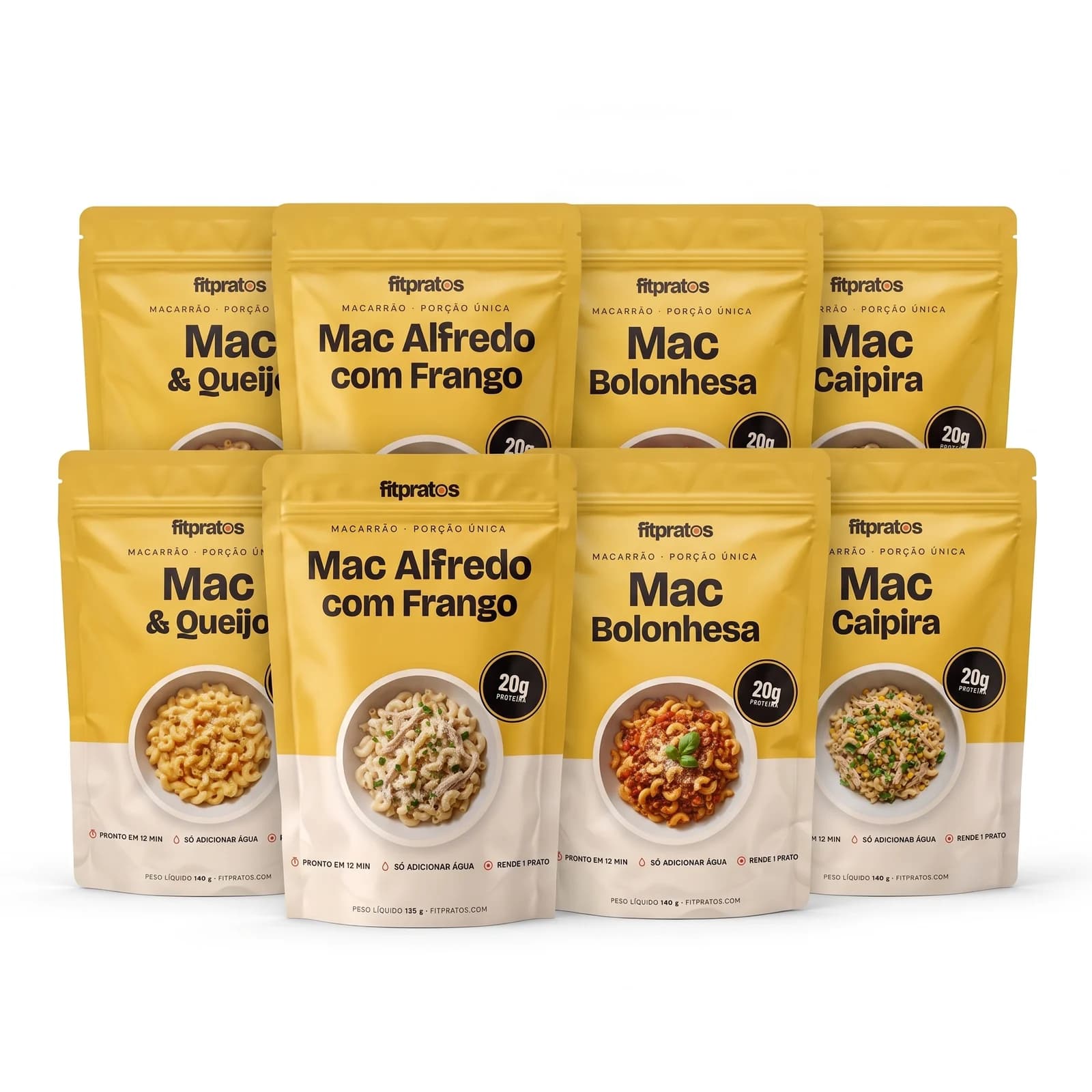 Kit Almoço Proteico: 10 Macs