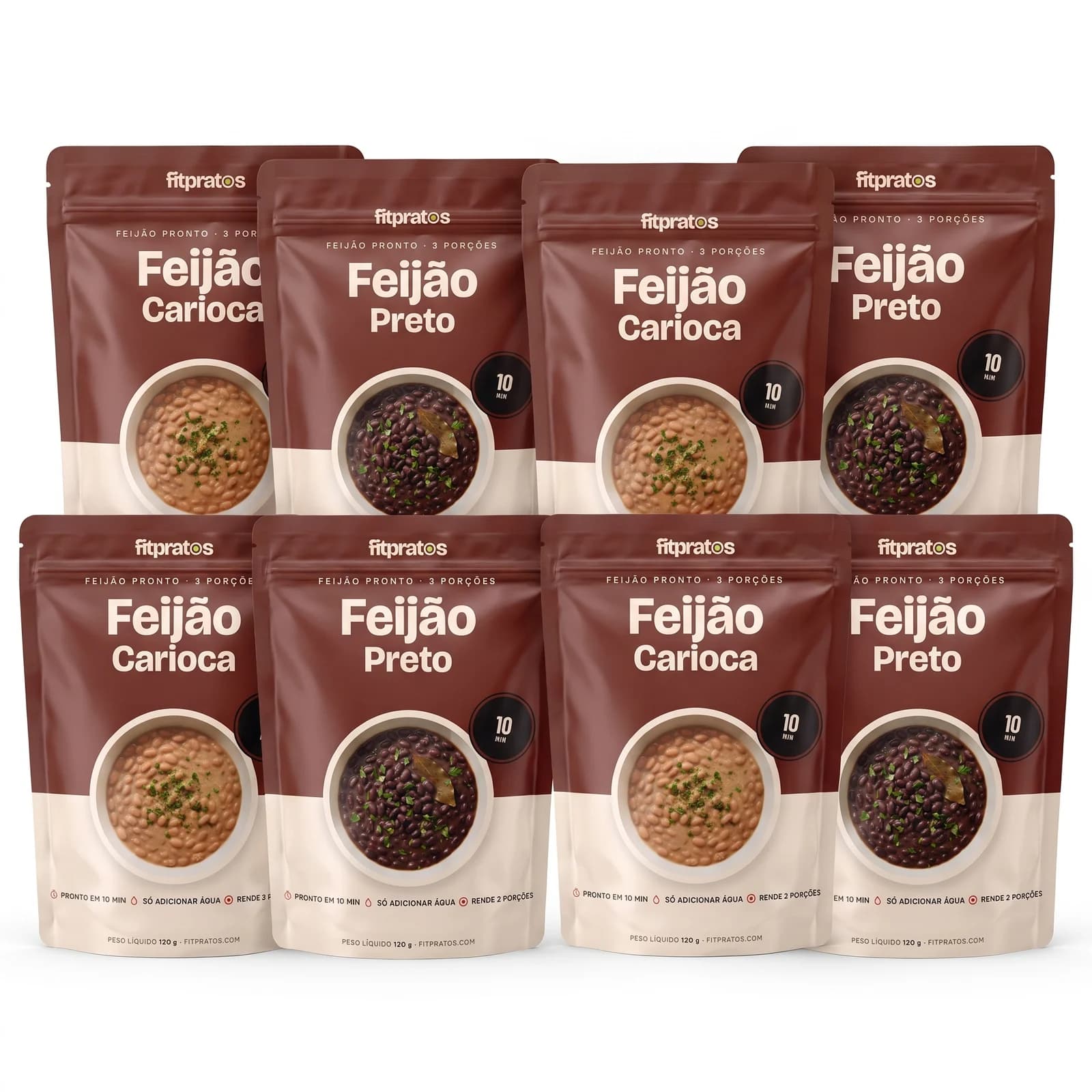 Kit Feijão Rápido: 8 sachês