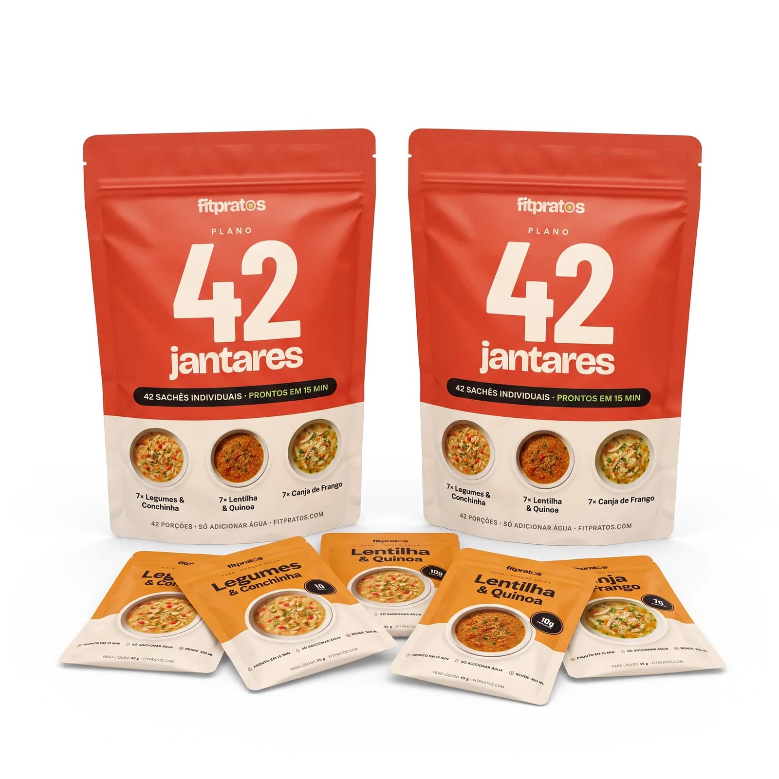 Plano 42 Dias: 42 jantares prontos